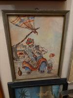 KARELİN MITRICH (VLADIMIR KADULIN) – OSMANLI GÜNDELİK YAŞAM SAHNESİ | KAĞIT ÜZERİ SULUBOYA