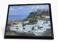 İMZALI LİNDOS MANZARASI – RODOS