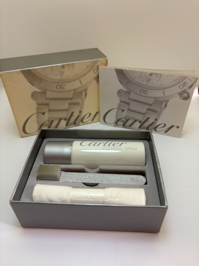 Cartier saat ve takı temizleme seti