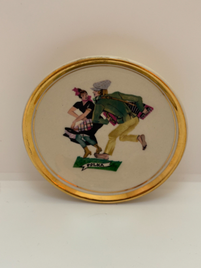 Polka Dansı Porselen 