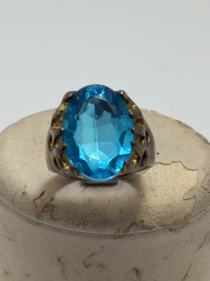 MAVİ TAŞLI YÜZÜK