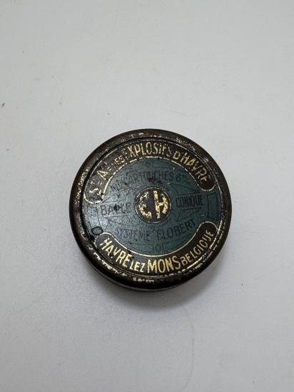 FRANSIZ MENŞEİ PATLAYICI KAPSÜL KUTUSU