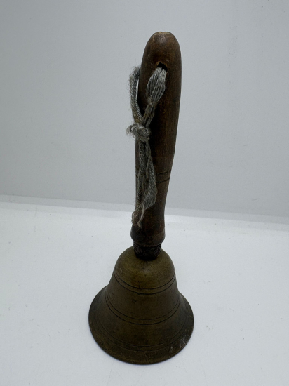 Ahşap Saplı Pirinç El Çanı (Handbell)