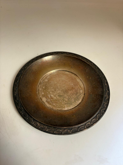 GÜMÜŞ KAPLAMA VINTAGE SERVİS TABAĞI