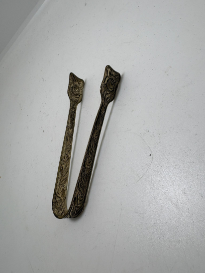 GÜMÜŞ KAPLAMA VINTAGE ŞEKER MAŞASI