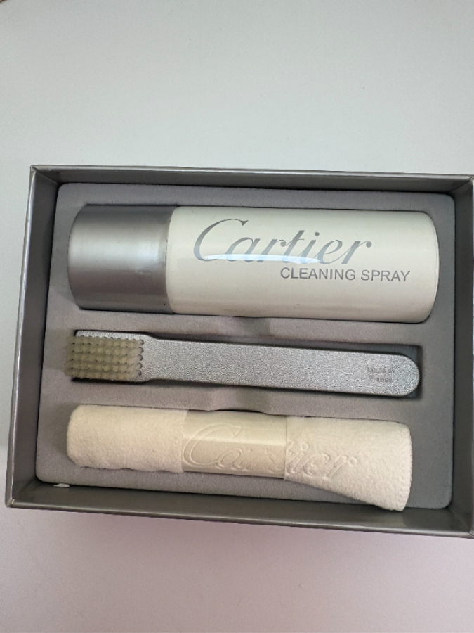 Cartier saat ve takı temizleme seti