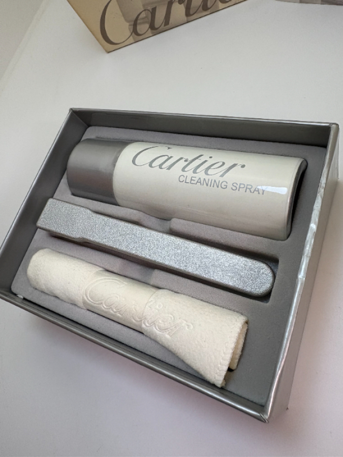 Cartier saat ve takı temizleme seti