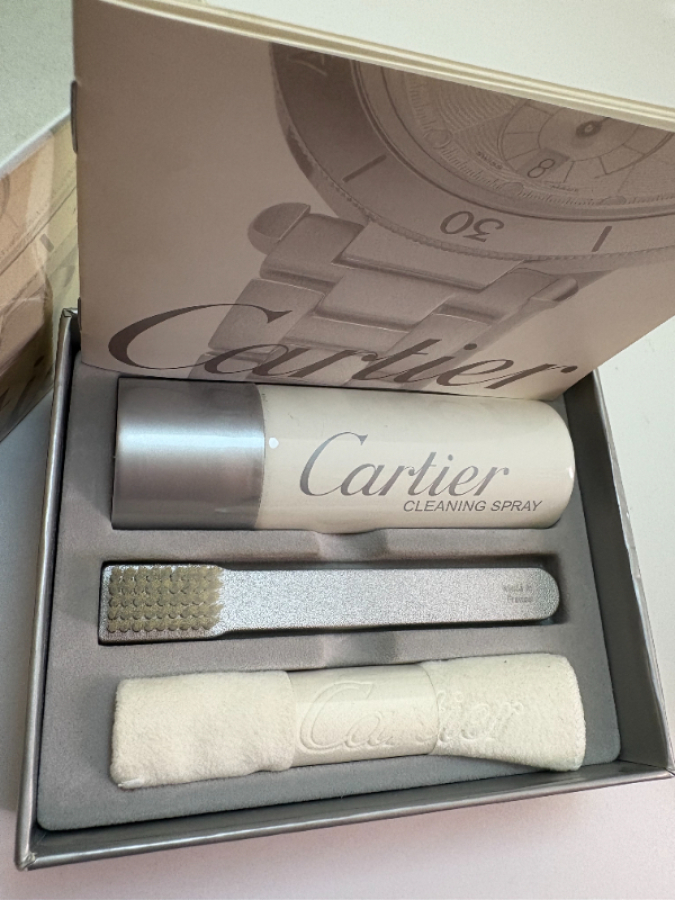 Cartier saat ve takı temizleme seti
