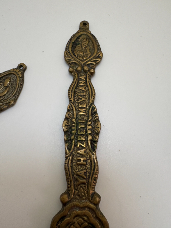 Mevlana Pirinç Dekoratif Set