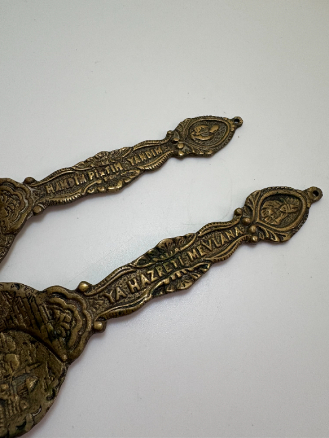 Mevlana Pirinç Dekoratif Set