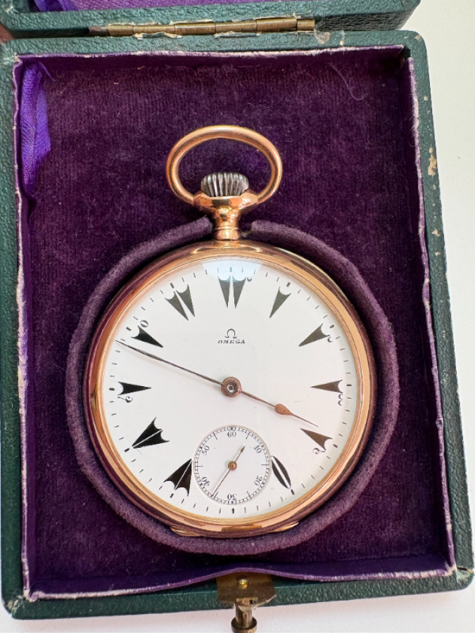 Omega Osmanlı Cep Saati 14 K