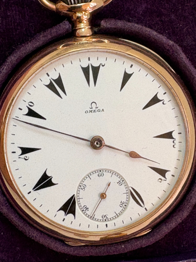 Omega Osmanlı Cep Saati 14 K
