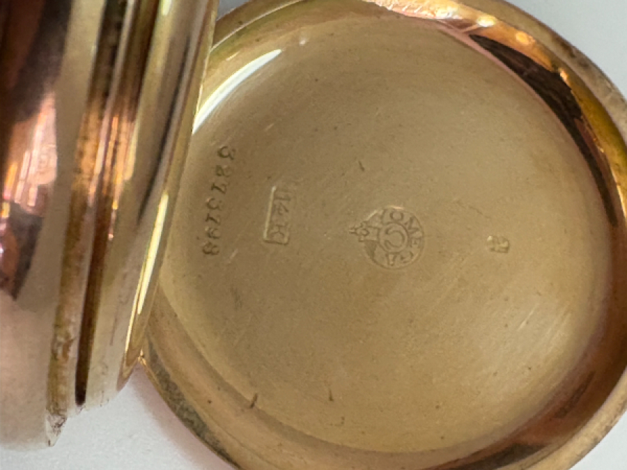 Omega Osmanlı Cep Saati 14 K