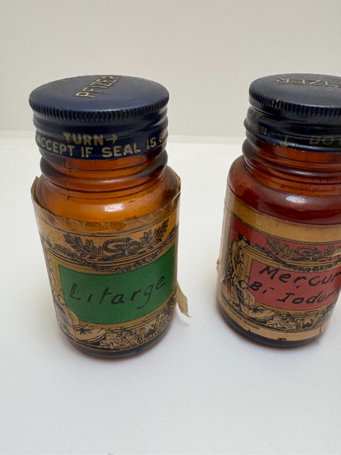 Pfizer ilaç Ham Madde Şişeleri