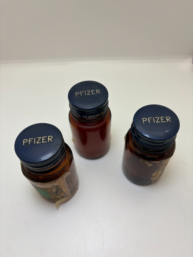 Pfizer ilaç Ham Madde Şişeleri