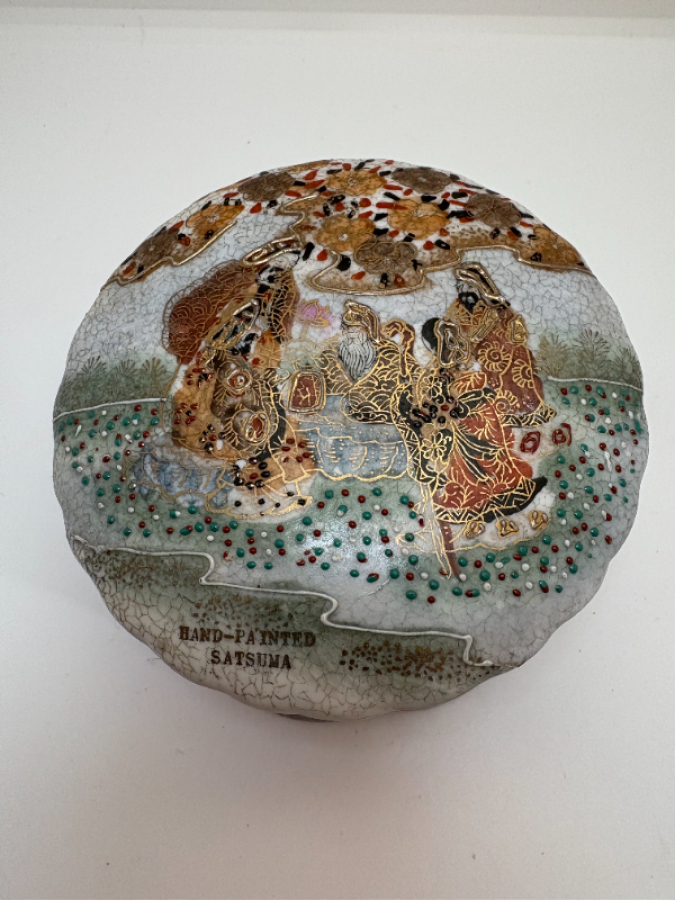 Satsuma Porselen Mücevher kutusu