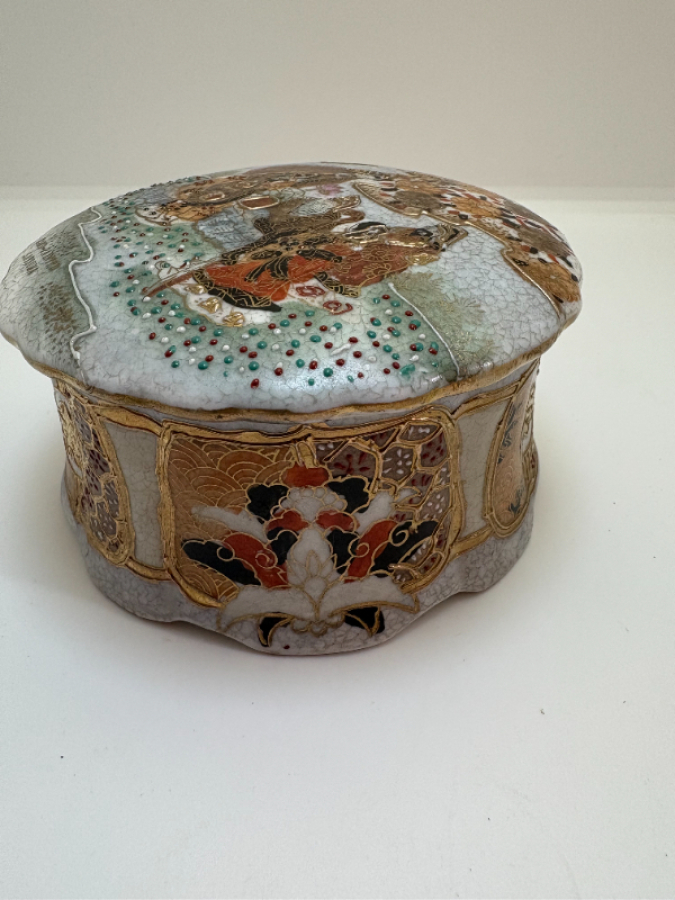 Satsuma Porselen Mücevher kutusu