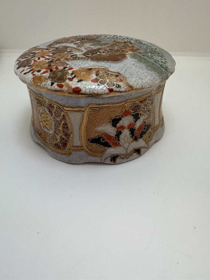 Satsuma Porselen Mücevher kutusu