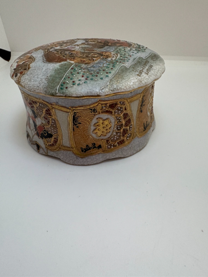 Satsuma Porselen Mücevher kutusu