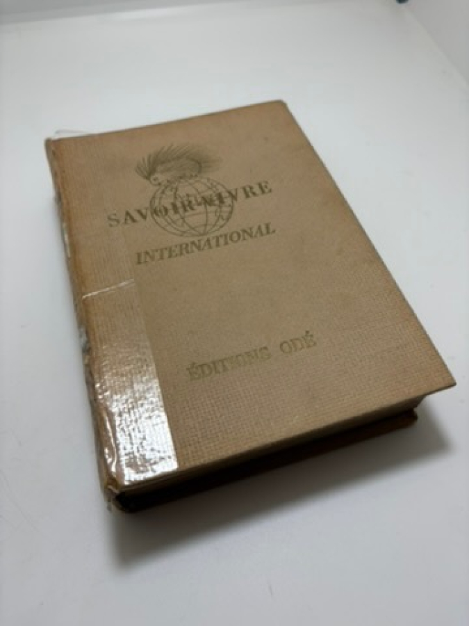 Savoır - Vıvre İnternatıonal 