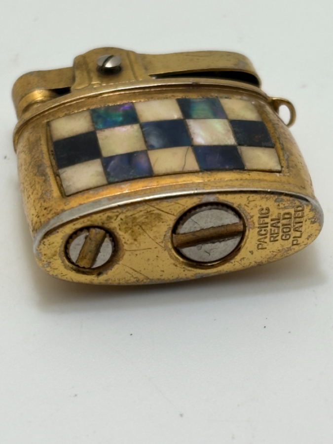 Sedefli Altın Kaplama Çakmak