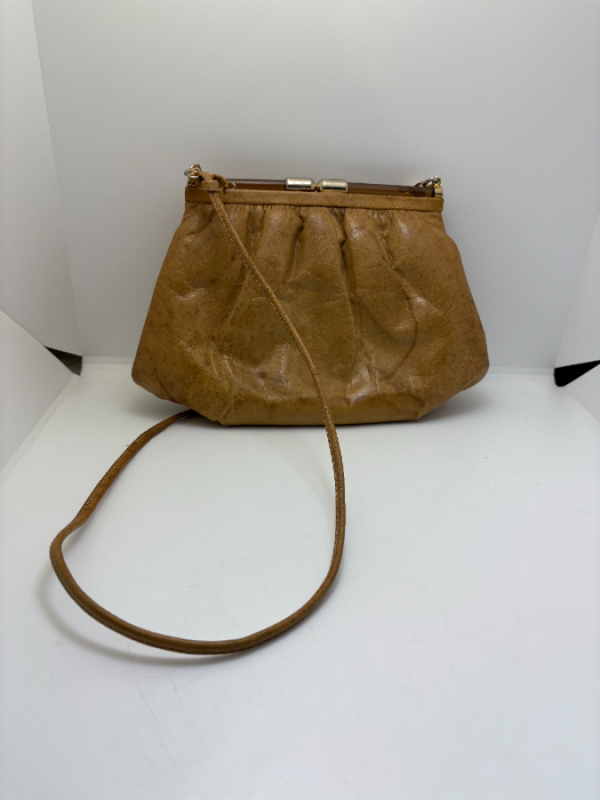 Vintage Gerçek Deri Çanta