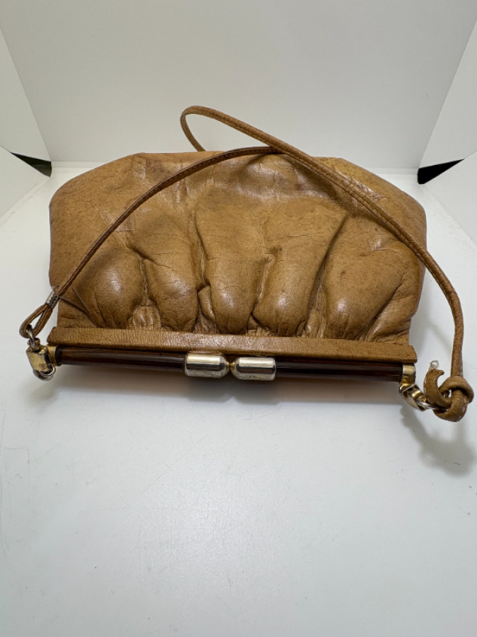 Vintage Gerçek Deri Çanta