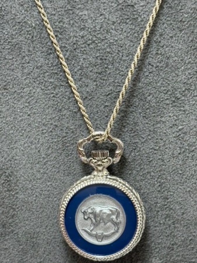 925 Gümüş Kolye Saat