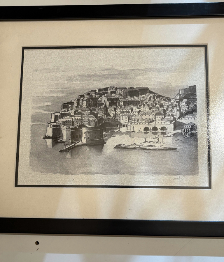 Bratos İmzalı Baskı