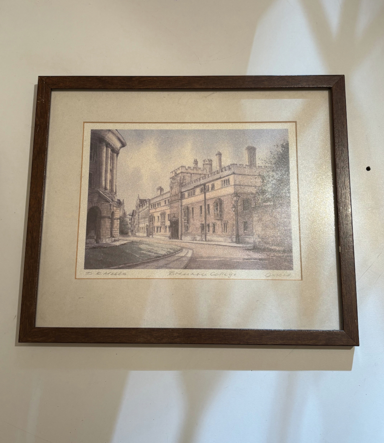 David R. Meeks İmzalı Baskı