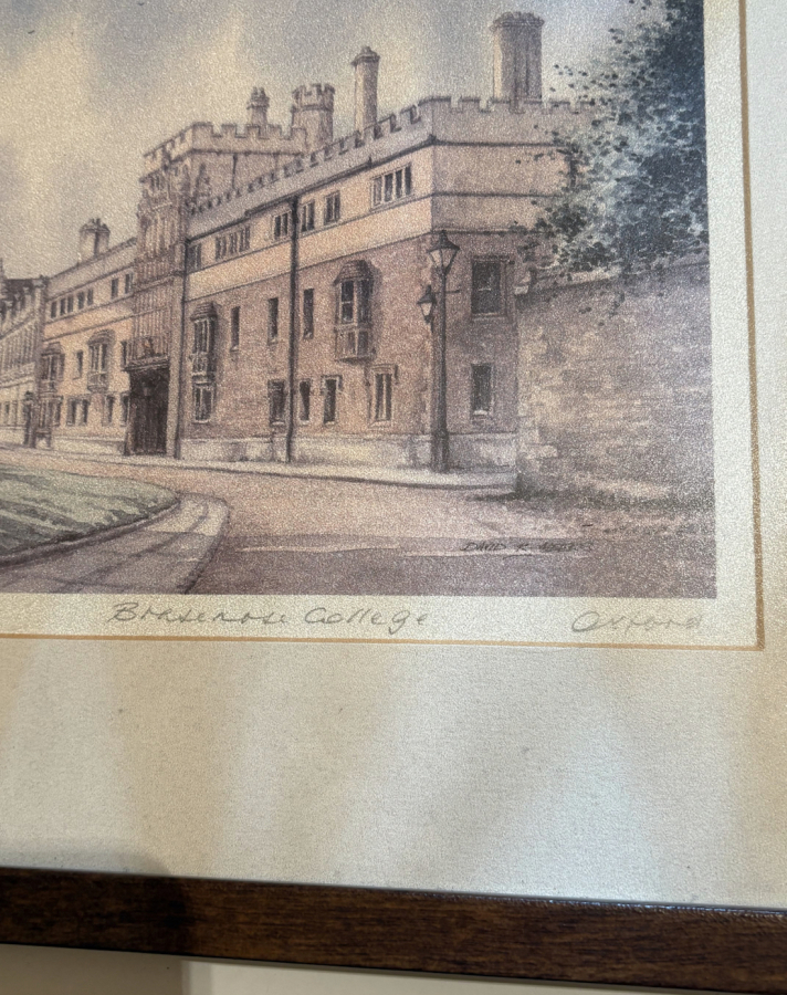 David R. Meeks İmzalı Baskı