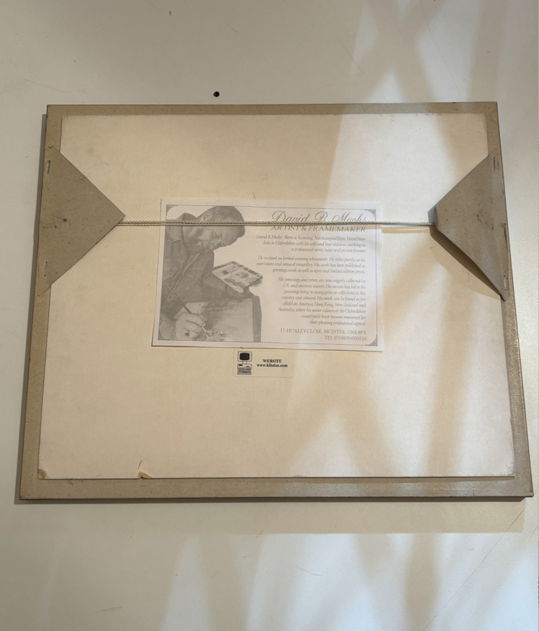 David R. Meeks İmzalı Baskı