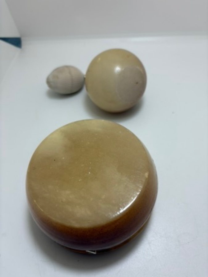 Mermer Mücevher Kutusu ve Parfüm Şişesi