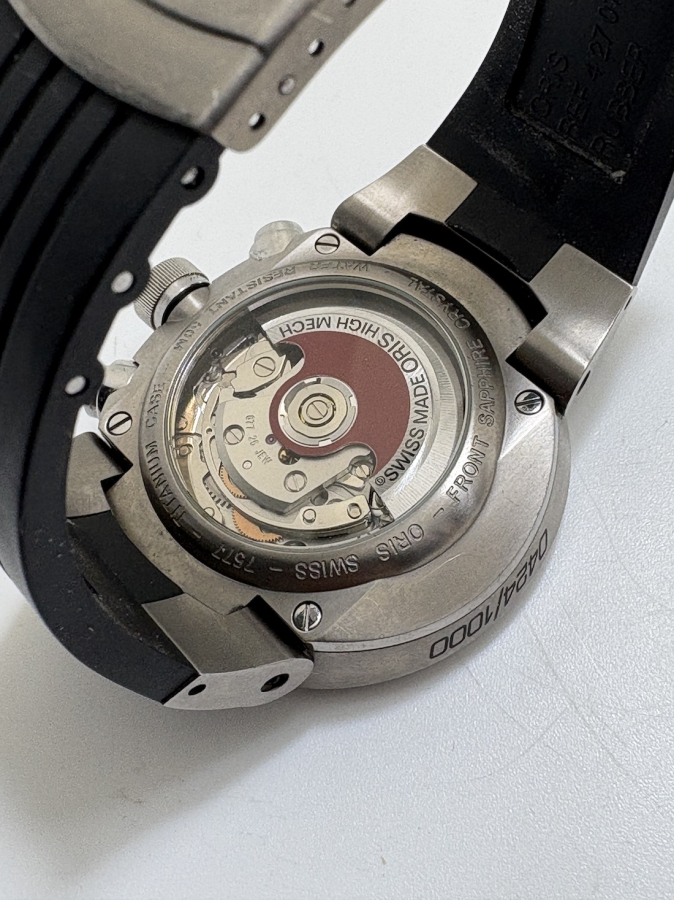 Oris Williams F1 Team Lefty Limited Edition GMT Titanium