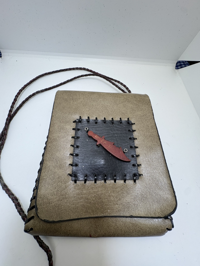 EL YAPIMI DERİ ÇANTA