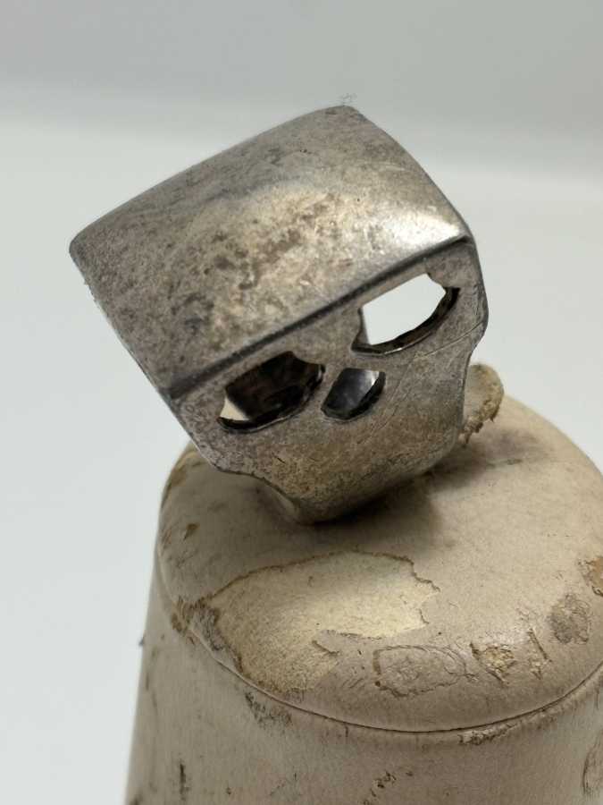 VİNTAGE GENİŞ GÖVDELİ GEOMETRİK YÜZÜK