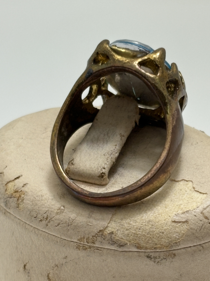 MAVİ TAŞLI YÜZÜK