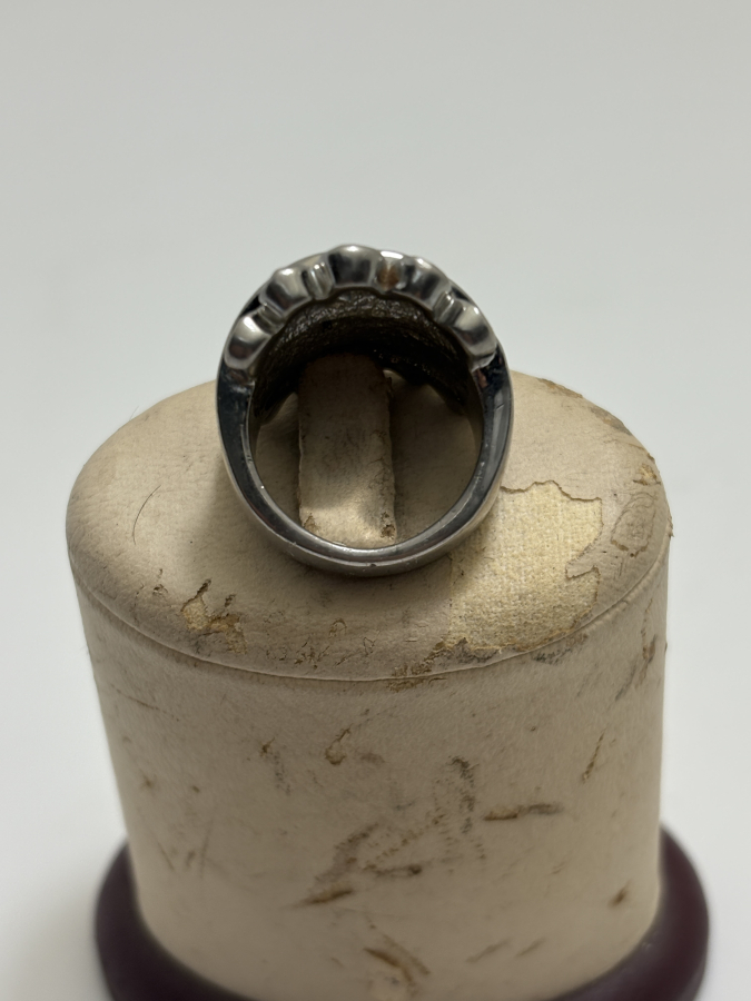 TAŞLI ÇELİK YÜZÜK