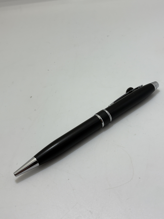 VINTAGE METAL KLİPS DETAYLI TÜKENMEZ KALEM