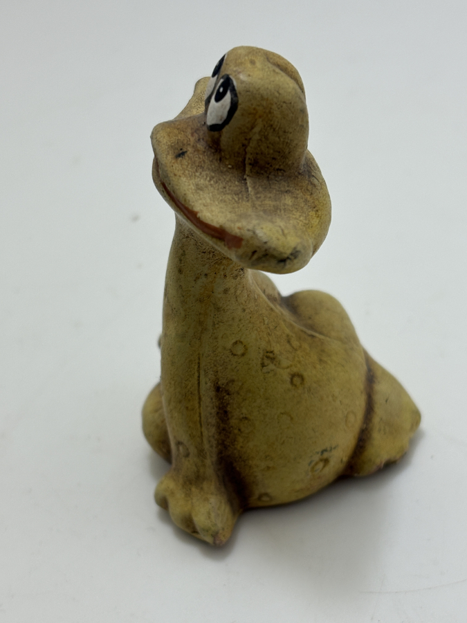 VİNTAGE SERAMİK KURBAĞA FİGÜRÜ