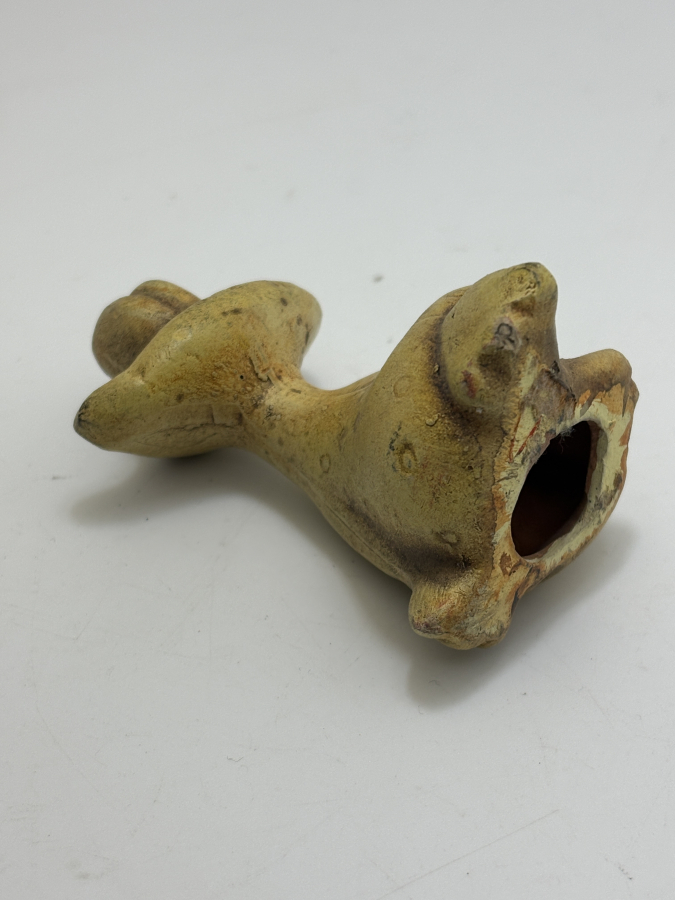 VİNTAGE SERAMİK KURBAĞA FİGÜRÜ