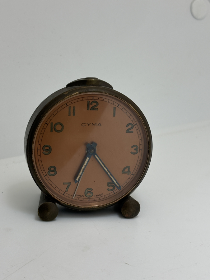 CYMA İSVİÇRE MEKANİK MASA SAATİ