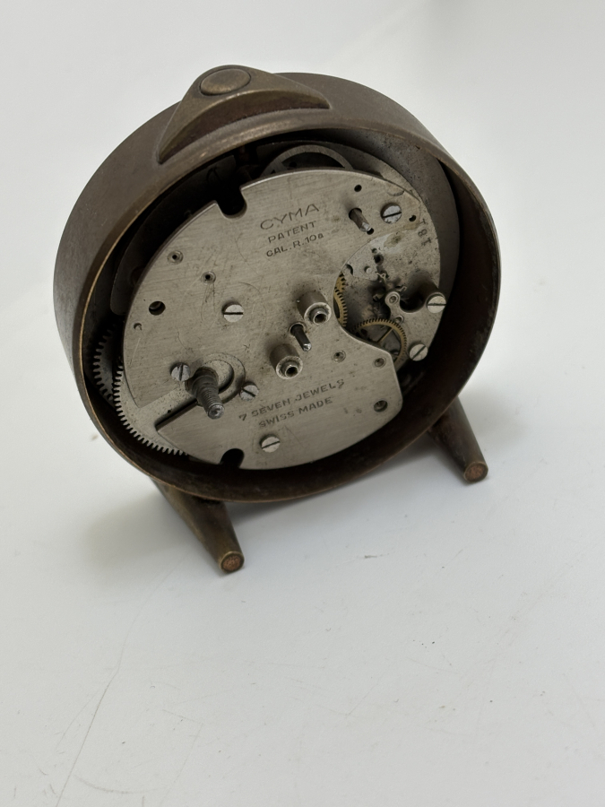 CYMA İSVİÇRE MEKANİK MASA SAATİ