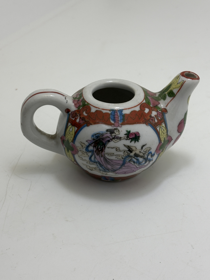 EL BOYAMASI PORSELEN DEMLİK 