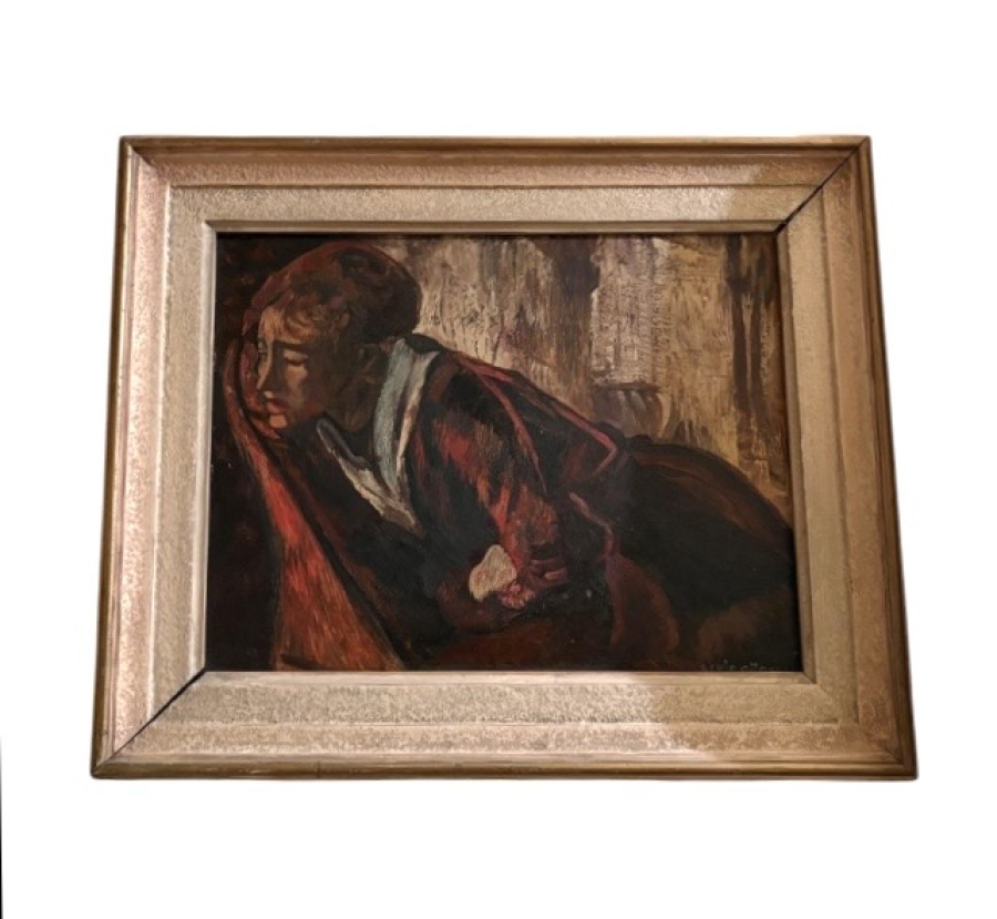 BEKİR GÜRSEL – DURALİT ÜZERİ YAĞLIBOYA EDGAR DEGAS REPRODÜKSİYONU