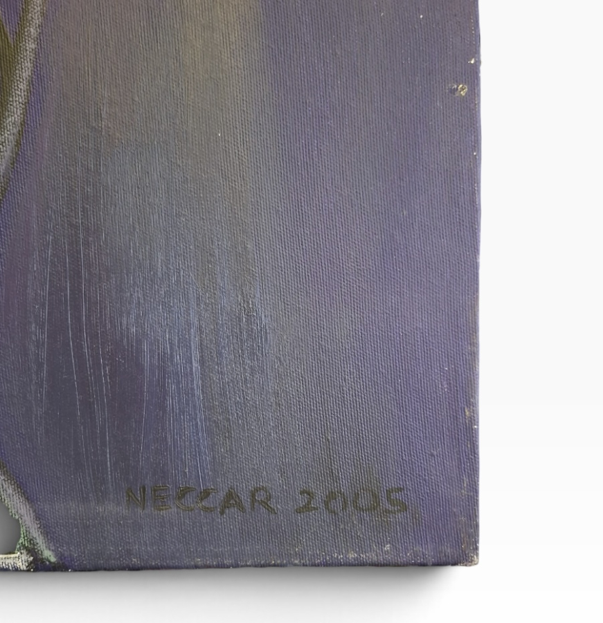 ZUHAL NECCAR ( ZUZU ) İki Sevgili Öpüşüyor Kadının Saçları Bitki