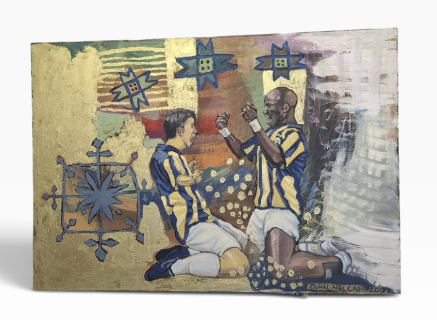 ZUHAL NECCAR ( ZUZU ) Maç Zaferi Heyecanı Fenerbahçeli iki Futbolcu 100.Yıl Başarısı